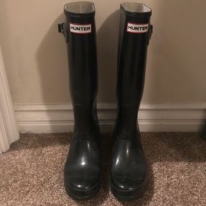 Like new Hunter Rainboots